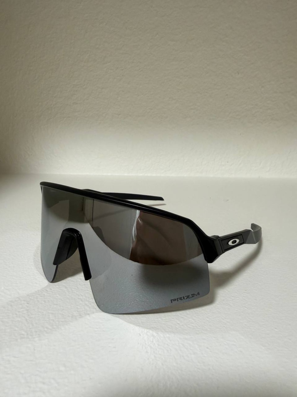 Oakley Prizm Shield Sunglasses - Black Frame with Grey Lens